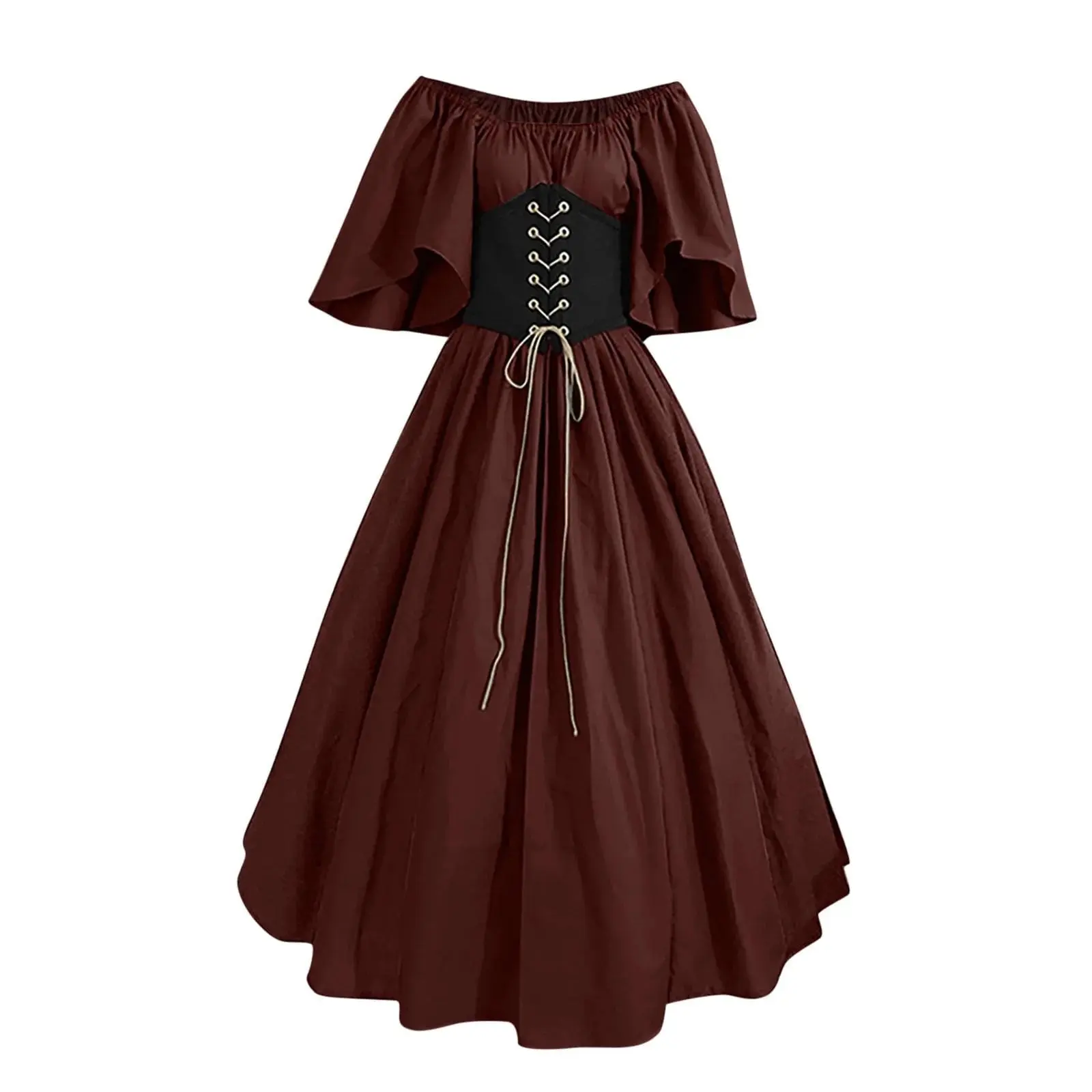 Womens Renaissance Faire Dresses Medieval Irish Traditional plus Size