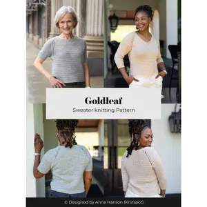 Goldleaf <br/><small>sweater knitting pattern</small>