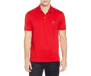 Lacoste Short Sleeve Jersey Interlock Regular Fit Mens Polos