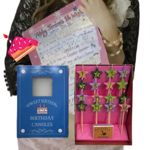16 Wishes Birthday Candles Box
