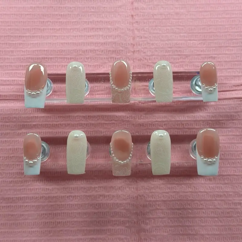 Homemade Press On Reusable Nails