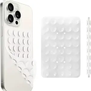 2/1Pcs Silicone Suction Phone Case Mount,Phone Suction Grip,Octobuddy,Sticky Phone Grip, Adhesive Phone Stand Sticky For Cell Phone