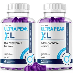 (2 Pack) Ultra Peak XL Gum Advanced Support Vitamin UltraPeakXL 120 Gummies