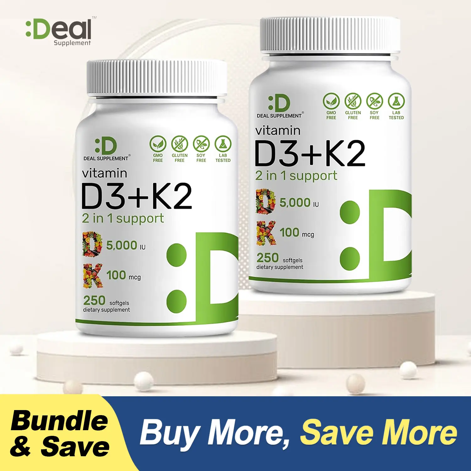D3K2 Pack of 2