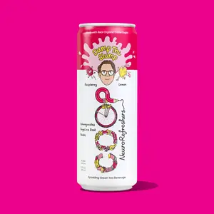Dump The Slump (Sparkling Raspberry Lemon Green Tea Beverage)