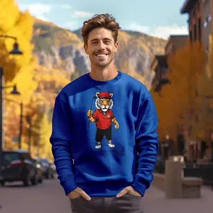 Animal Blvd Crewneck, Tiger Golf Holiday Pullover, Tiger Love Golf Sweatshirt, Fall Sweatshirt