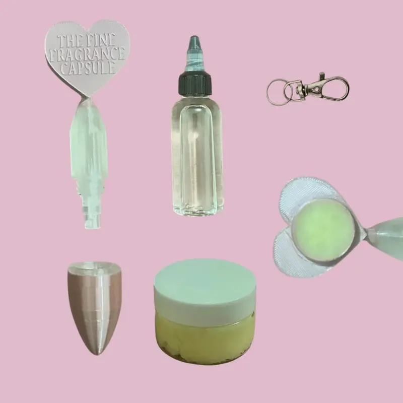 The Fine Fragrance Capsule Entire Kit, Perfume Gift Bundle with Elegant Alluring Fragrance, Palmsize Set for Women’s Mini & Intimate Gifting. A portable Fragrance, the only of its kind