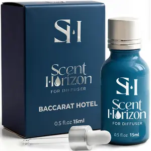 Inspired by Baccarat 5-Star Hotel New York | Hotel Collection Diffuser Oil, 0.5 Fl oz, (15 ml) Scent Hotel Oil for Ultrasonic Diffuser and Waterless Diffuser, Luxury Highly Concentrated Fragrance Oil