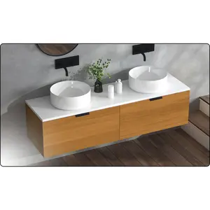 NATURAL WOOD VENEERED MDF PANEL - BUTTERSCOTCH