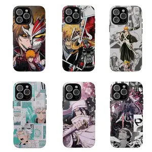Bleach Phone Case Anime Cover for iPhone 17, 17Pro, 16, 15, 14, 13, 12, Samsung S25, S24, S23 S22