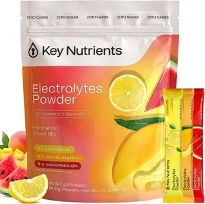 Hydration Electrolyte Drink Mix Packets - 10/20 Servings