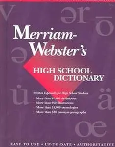 USED-The Merriam-Webster's High School Dictionary by Merriam-Webster (Hardcover)