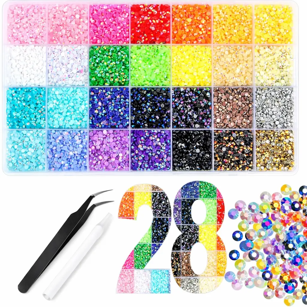 Multicolors-28Grids-35000PCS