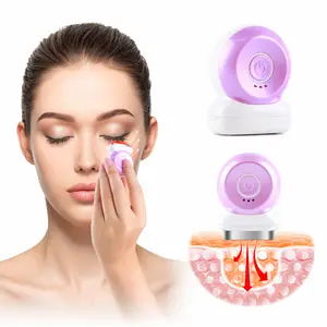 Portable Heated Eye Massager with Vibration, Warm Compress Eye Care Device for Puffy Eyes, Eye Fatigue & Relaxation