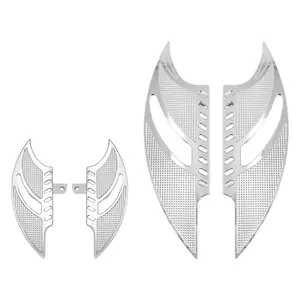 Chrome Driver Passenger Floorboards Foot Peg For Harley Road Electra Glide 86-25