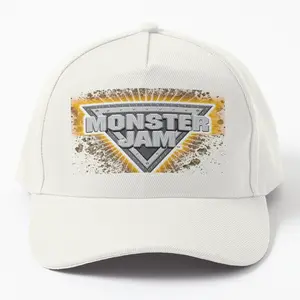 Monster Jam Twill Cap Hat - Exciting and Energetic Hat Perfect for Fans of Monster Jam and Monster Truck Enthusiasts