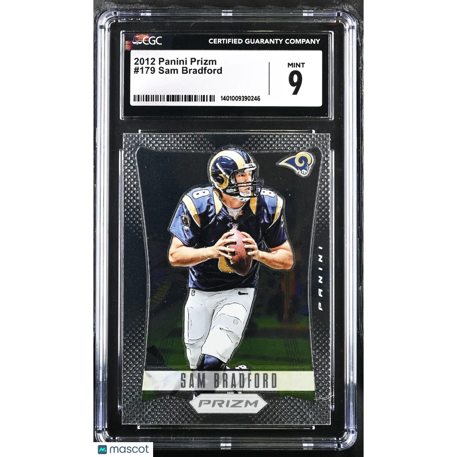 Sam Bradford CGC 2012 Prizm #179 Football 9
