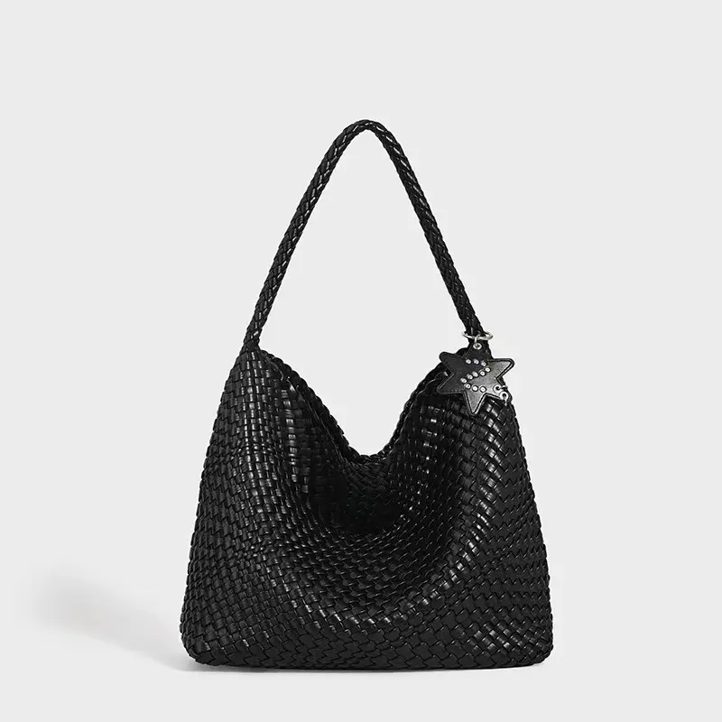 SADI Woven Tote Bag for Women, with a Large Capacity, Suitable for