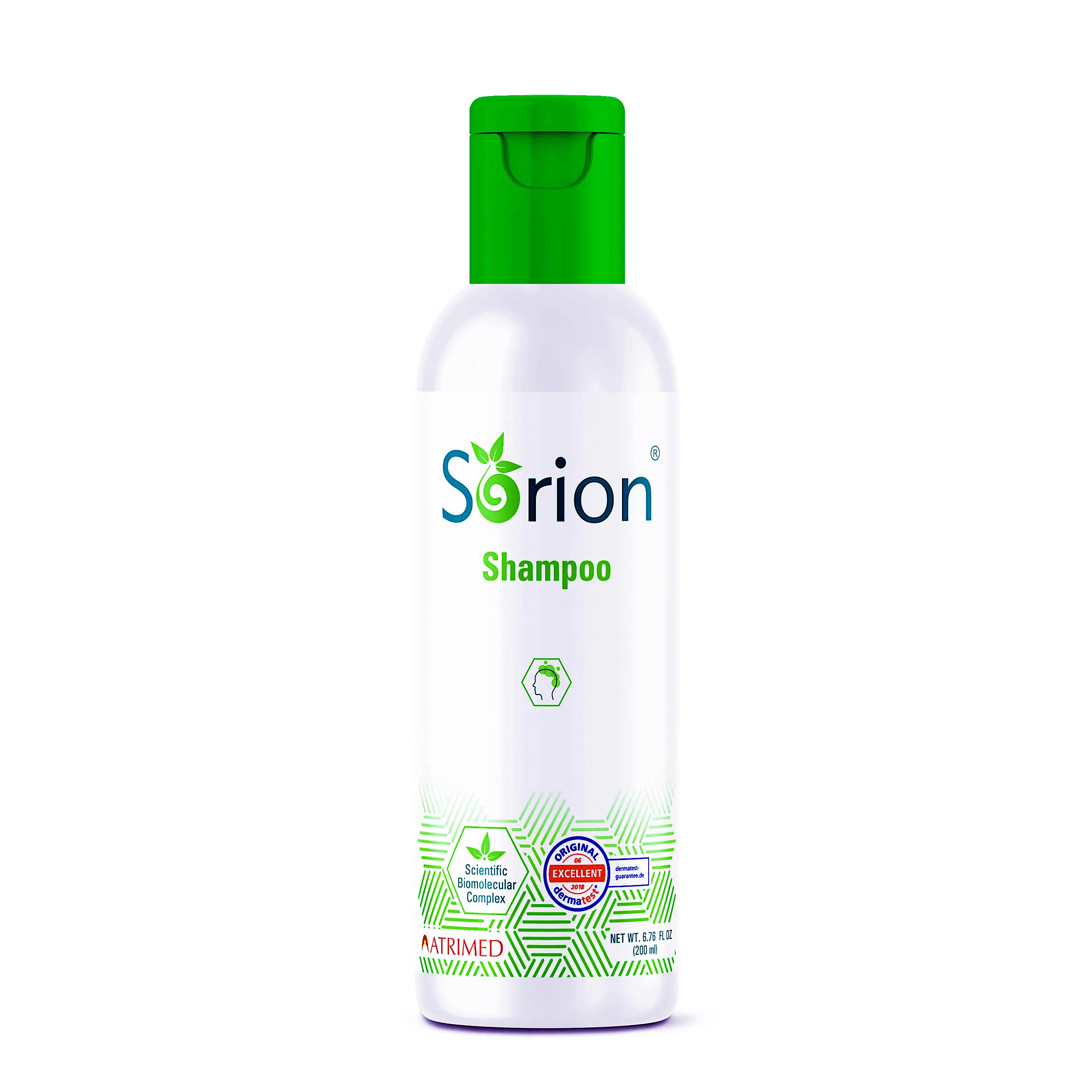 Sorion Shampoo - Hair Thickening Herbal Formula and Dry Scalp Treatment with Coconut Oil, Neem, Turmeric and Pala Indigo Plant Essential Oils