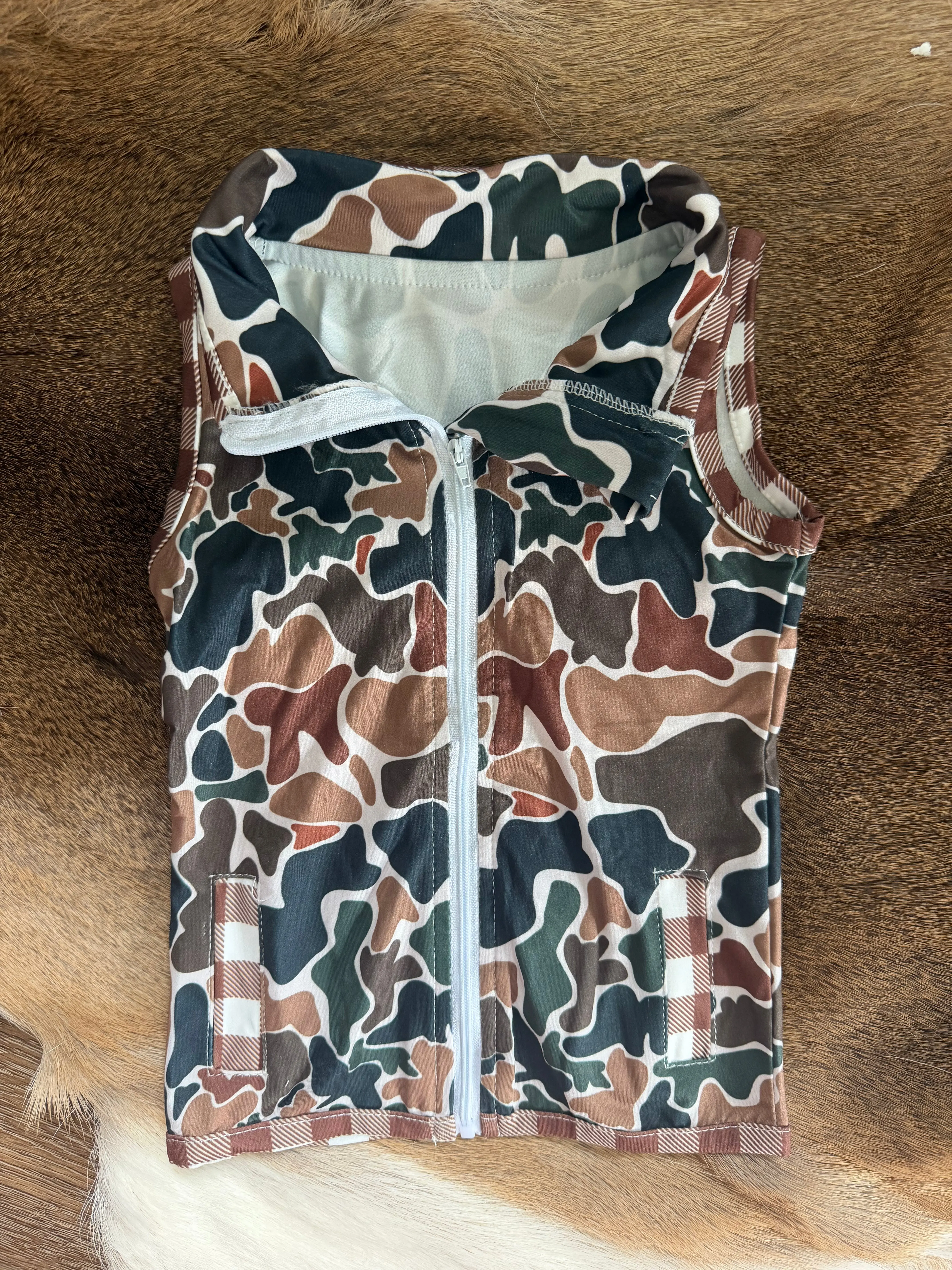 Camo vest