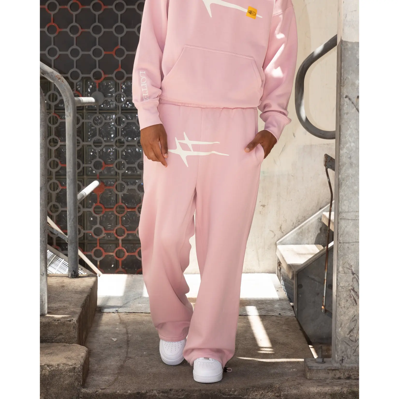 Loiter Hybrid Sweatpants Dusty Pink