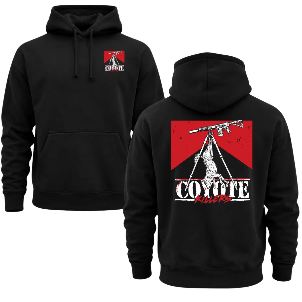 Coyote Hunting Hoodie, Thermal Hunting Hoodie, Night Hunting Sweatshirt, Predator Hunter Graphic Hoodie, Coyote Killers Hunting Hoodie, Outdoor Hunting Apparel, Unisex Fleece Pullover Gift
