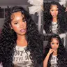 Mscoco Hair Beach Curly Half Wig With Adjustable Drawstring Invisible Hairline 180 250 High Density Human Hair V Part Beach Curly Wig Easy To Wear Natural Looking Wig #Sohochic