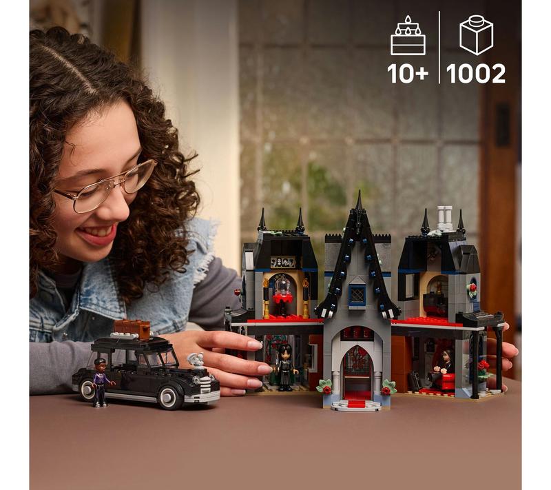 LEGO Wednesday Morticia's Cottage Halloween Gift, Model Buildi