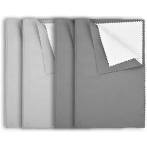 4Pcs Silver Polishing Cloth Large Jewelry Cleaning Cloths,Multi-Layer Double-Sided Jewelry Cleaning Cloth for Gold,Sterling Silver, Platinum, Silver Jewelry Cleaner Tarnish Remove LXQTThap