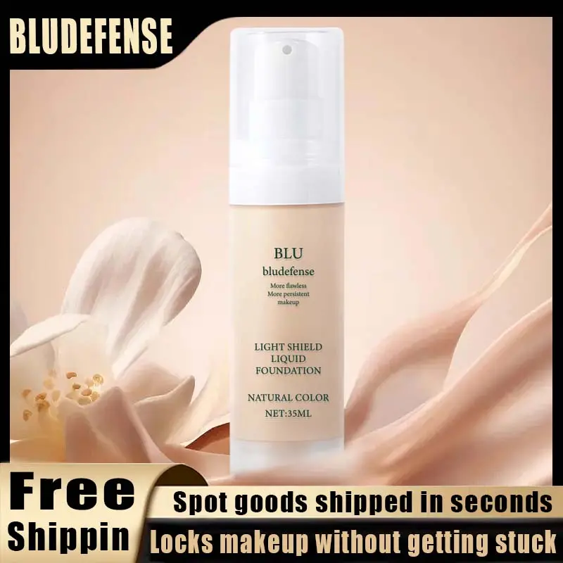 BLU Blue Light Defending Long-Lasting Foundation and Natural-Finish Concealer for a Perfect Natural Look