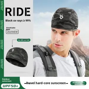 Leitch cycling cap spring and summer outdoor mountaineering running sun protection sunshade ice silk lining quick-drying melon rind soft hat