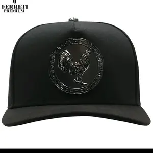 FERRETI HATS Premium FT110 Gallero Baseball Cap for Men Cotton Stylish Design Comfortable Fit Trendy Look Everyday Wear