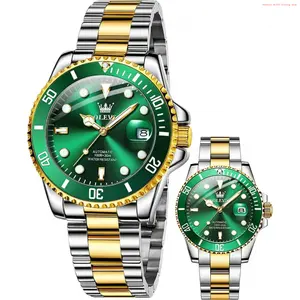 Fashion Brand OLEVS Men's Mechanical Watch Hollow Out Waterproof Automatic Stringing Watch for Men