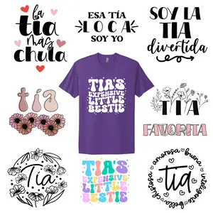 Tia's Little Bestie Gang Sheet 10 Premium Quality DTF Heat Transfer Prints DIY 24x60"