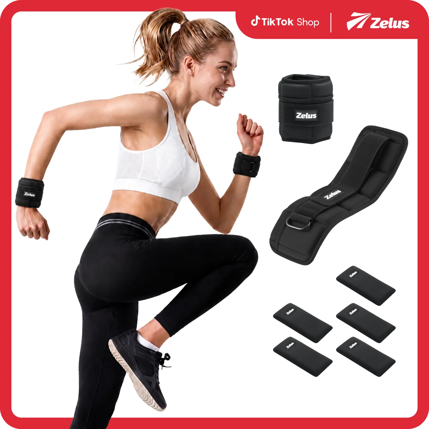 【SummerFinds】ZELUS Soft Iron Z-Fit Ankle Weights 1 Pair Adjustable, 4LB/7LB/10LB for Women Men, Ultra Thin Leg Weights with Adjustable Straps, Arm Weight for Gym Home Yoga Jogging Walking,arm training #TikTokShopDealsforYouDays #SummerWins