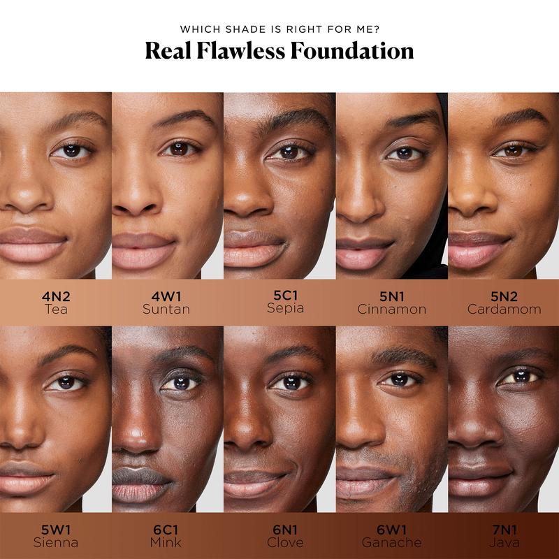 Laura Mercier Real Flawless Weightless Perfecting Waterproof Foundation - Oil Control, Hydrating, Sensitive Skin Friendly Makeup