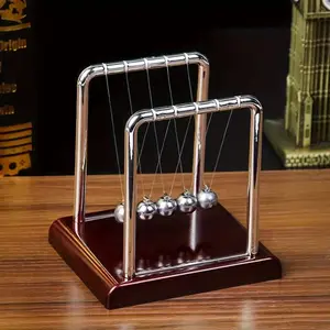Newton's Cradle Balance Steel Ball Teaching Supplies Physics Science Pendulum Desktop Toys Stress Relief Gifts Home Decoration