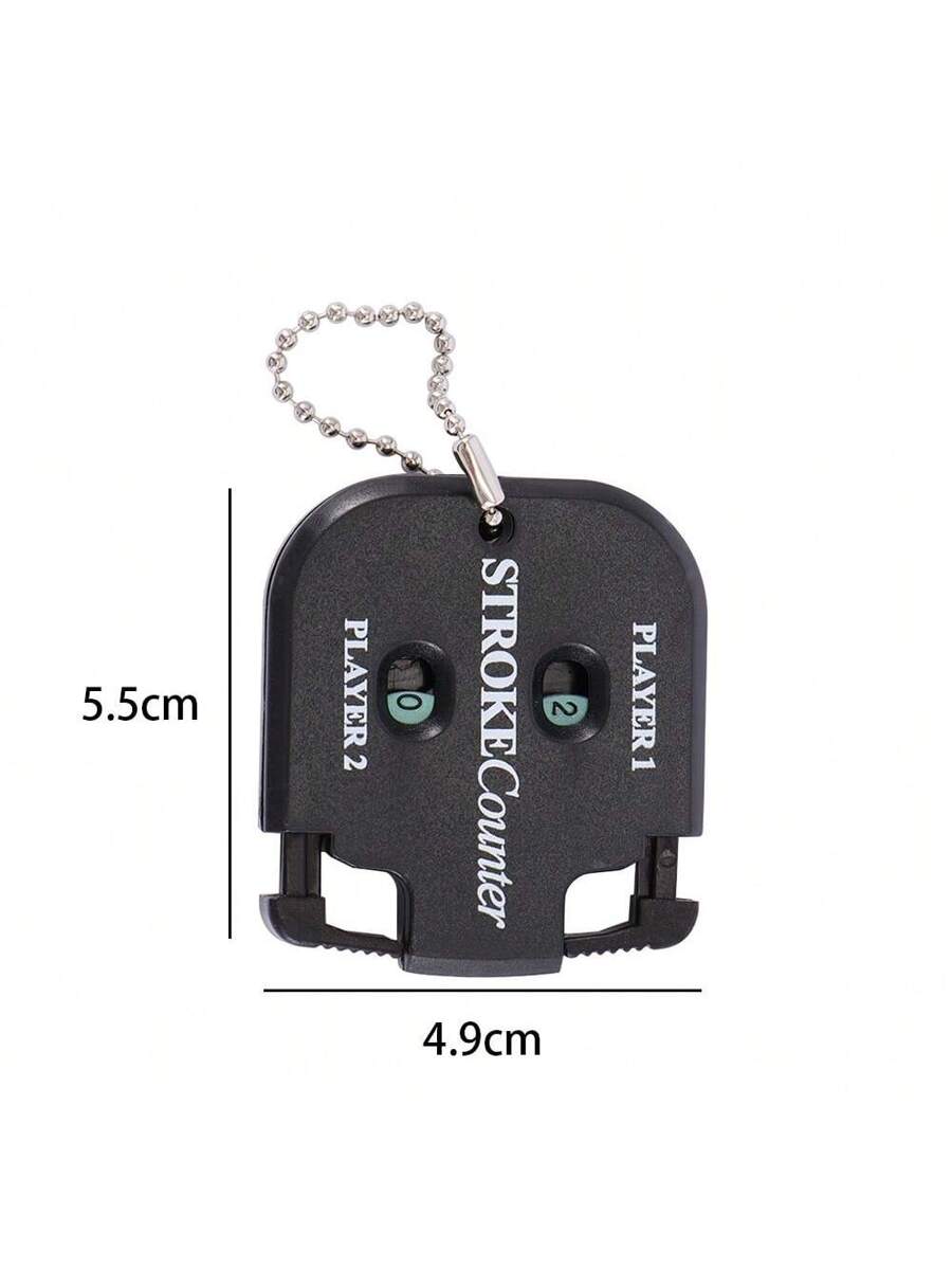 Mini Golf Score Counter with Keychain – 2-Digit Stroke & Putt Tracker for Practice, Training & Play, Portable Golf Accessory 🇺🇸 Fast Ship