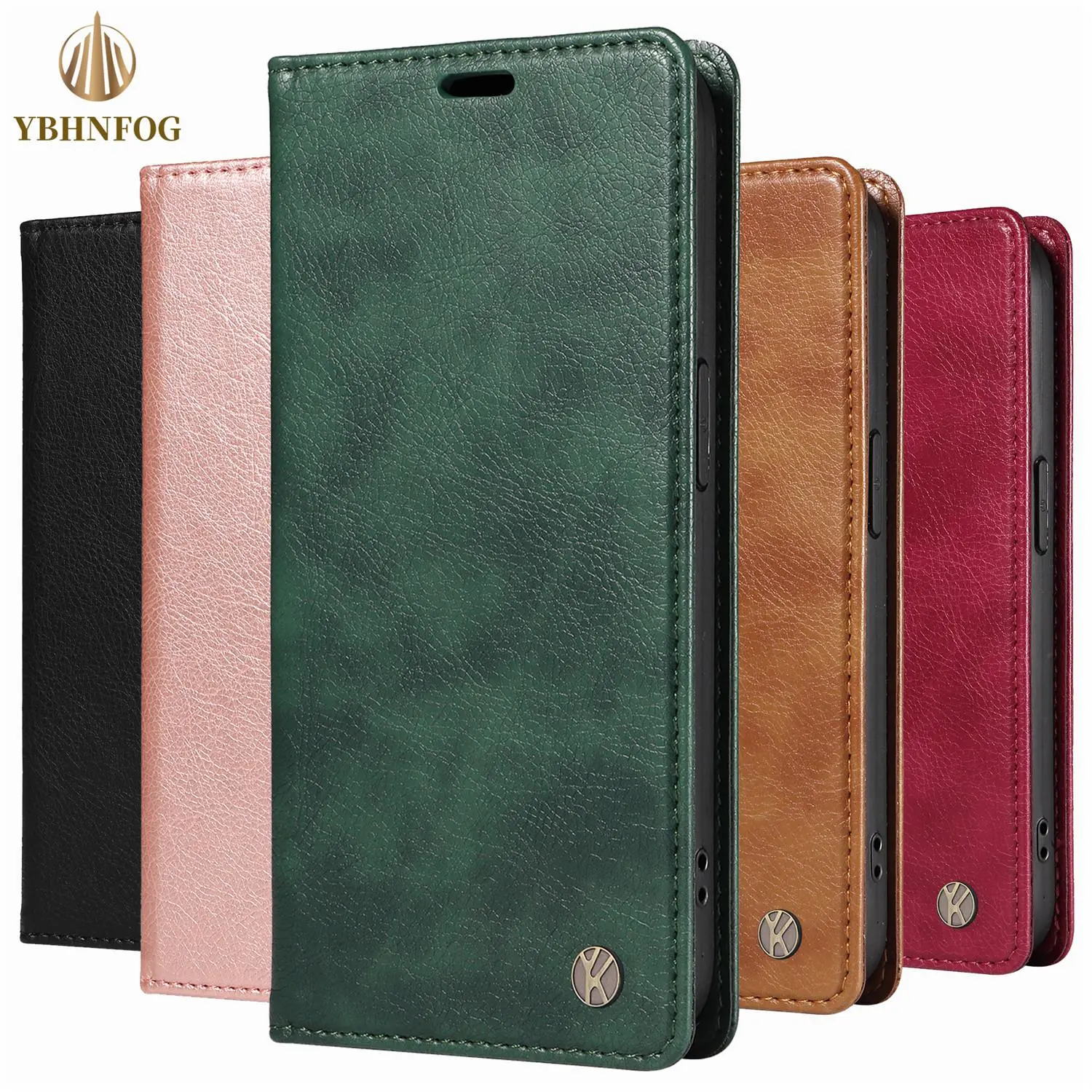 Wallet Case For Xiaomi Redmi Note 10 11 12 13 Pro 14 Plus Leather Holder Magnetic Stand For Redmi Note 8T 9 Pro Flip Phone Cover