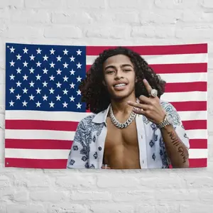 DD Osama Flag - Rap Star American Flag Home Decor 60in*40in Tapestry Solid Color Decorative Banner Giftwall decor flags