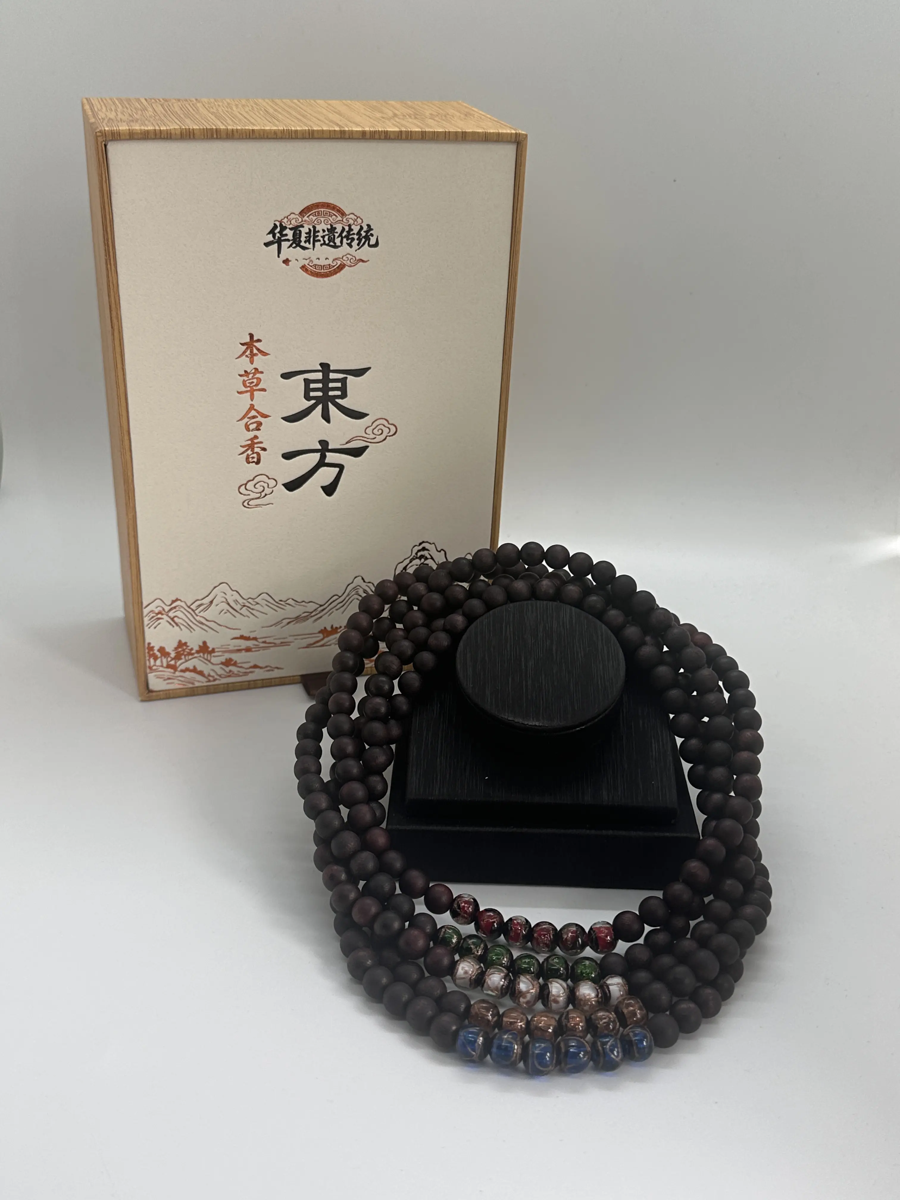 Five Elements Herbal Bracelet | Wood Fire Earth Metal Water