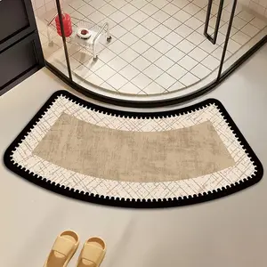 Breathable Algae Mud Mat, Bathroom Floor Mat, Fast Drying, Strong Absorbent, Easy Clean, Durable Anti-Wear, Non-Slip Bottom, Versatile Home Decor