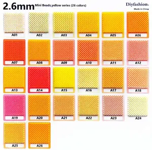 A Yellow Series Fuse Beads