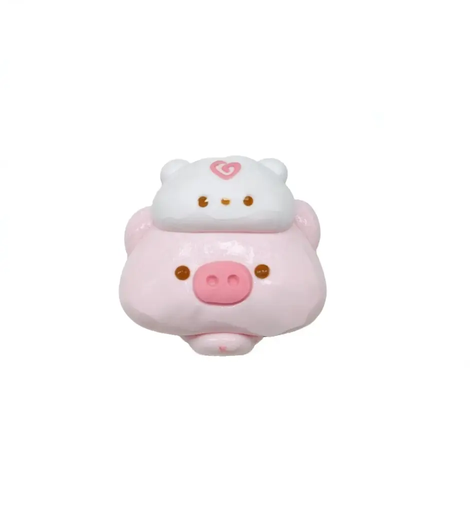 Taba Squishy Handmade Stacked Pig Squishy Squishies/Double Pig Sticky Squeeze Toys Gift for kids gift Taba Pig Squishies Gifts For Children's Day Stress Relief Toy Pig Squishy Stress Ball