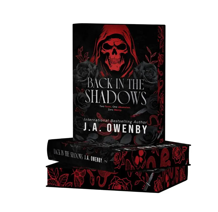 Back In the Shadows Special Edition Book #2 | Red Foil With Sprayed Edges