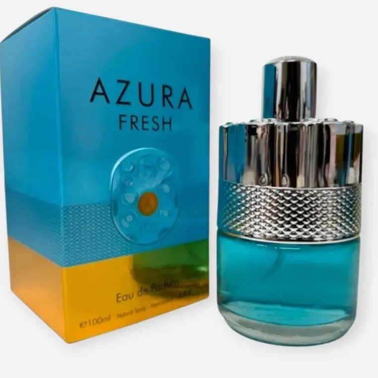 Urban Collection Azura Fresh Cologne 3.4oz EDP Men's Aquatic Fresh Scent for Everyday Wear
