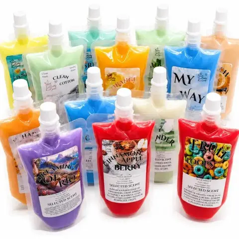 Squeezable All-Natural Long-Lasting Wax Melts for Home Fragrance Warmers