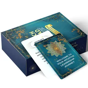 LRSW Intuitive Leadership Practice Cards - 12-Month Mindfulness & Growth Journey for Purpose-Driven Leaders - Enhance Decision-Making & Personal Growth