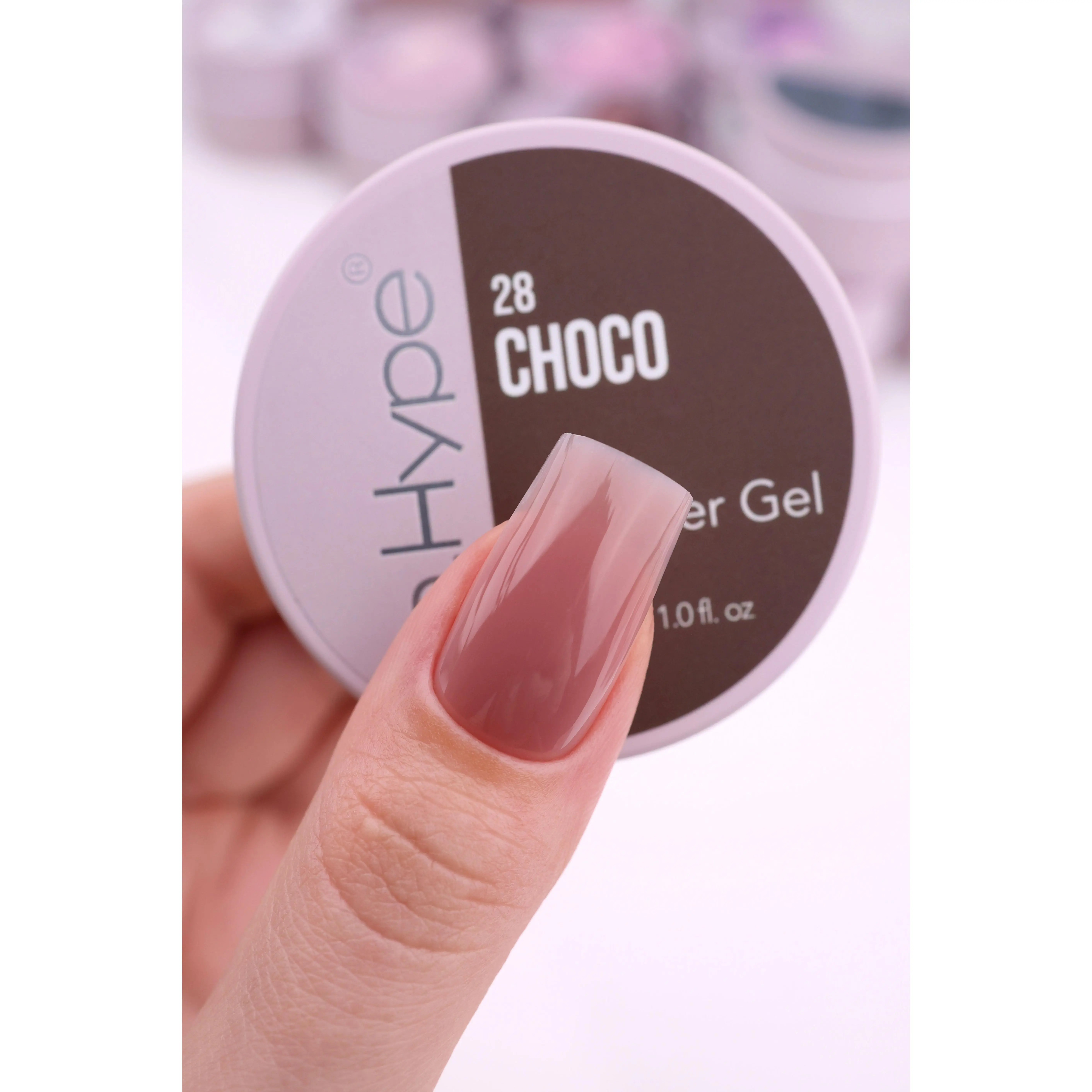 In.Hype Hard Builder Gel -  Choco