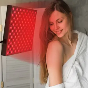 Red-Light-Therapy-Device - 45W LED Panel Deep 660nm and Near-Infrared 850nm LED Light Combo for Skin Beauty,Pain Relief of Muscles and Joints,Don‘t Miss Out! The Best Gifts This Season for Mom & Your Girl.